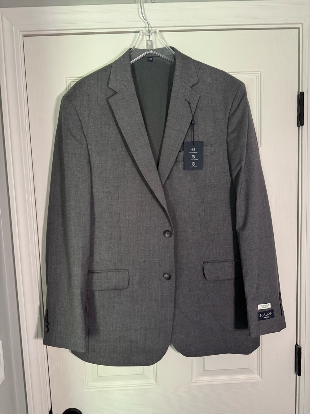 Jos. A. Bank Men's NWT Gray Two-Button Suit Jacket